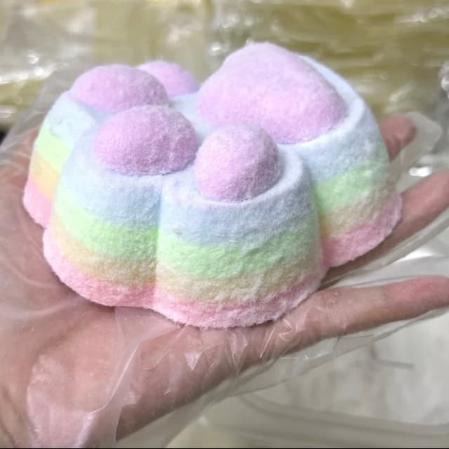 Rainbow Cat's Paw Series detail 1