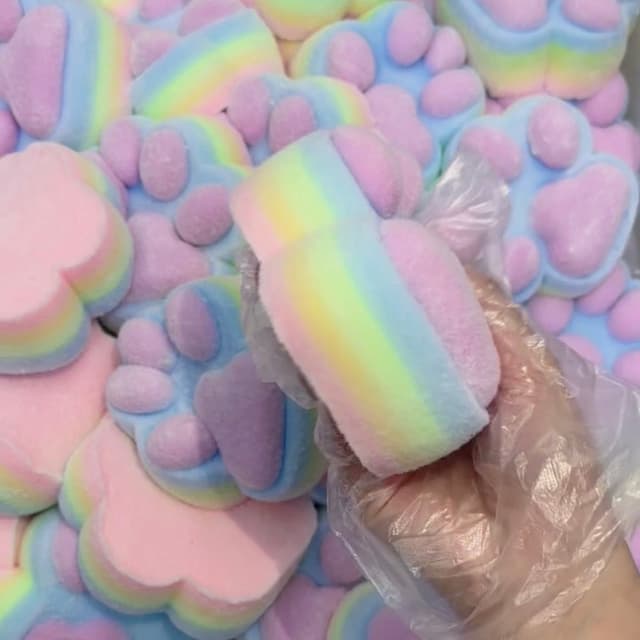Rainbow Cat's Paw Series detail 3