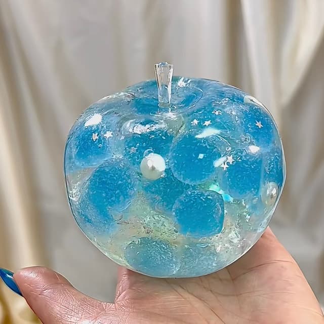Crystal fruit stress ball