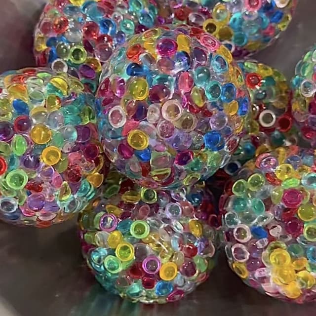 Rainbow Bead Series photography