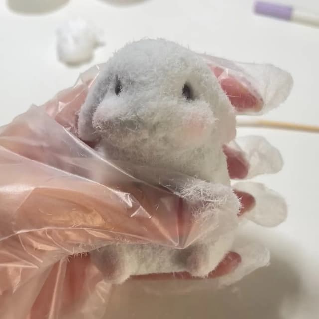 Handmade Bunny Series — Grey